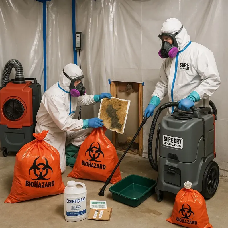 Contaminated Water Handling Protocols process in Baxter, MN